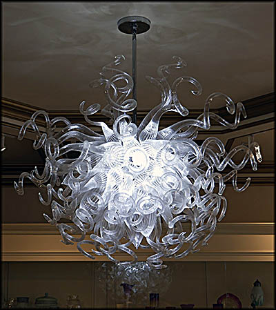 Milan Museum—Chandelier in Gaplin Galleries